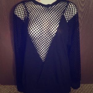 Fishnet sweater
